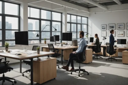 Optimisation des espaces de travail : mobilier et confort