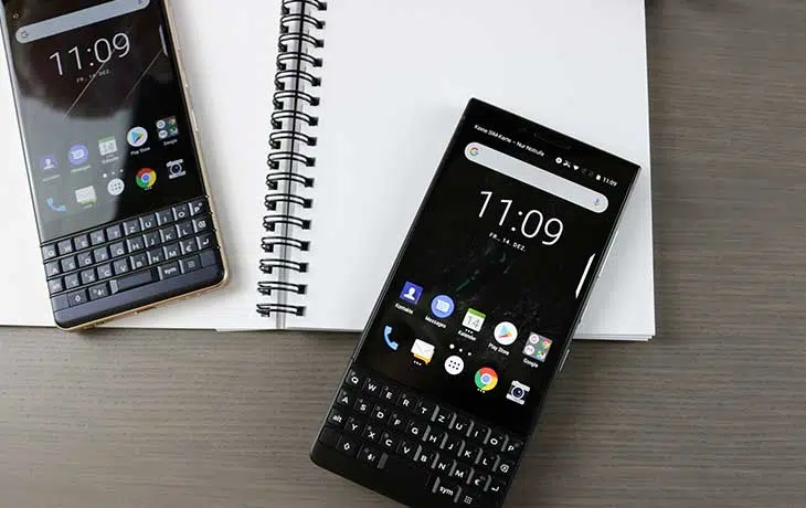 Blackberry Key2 und Key2 LE Front