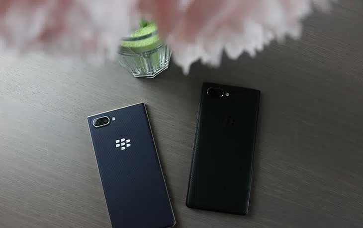 Blackberry Key2 und und Key2 LE Rückseite