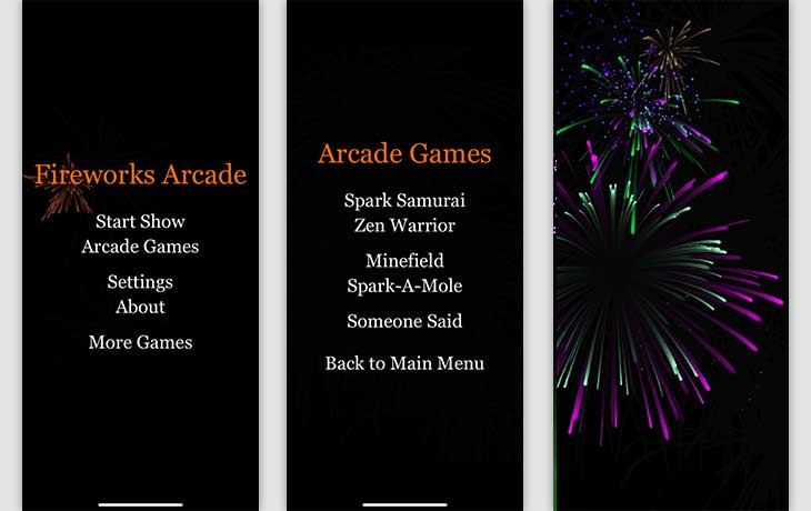 Feuerwerk-Apps: Die 3 besten kostenlosen Silvesterkracher - Fireworks Arcade
