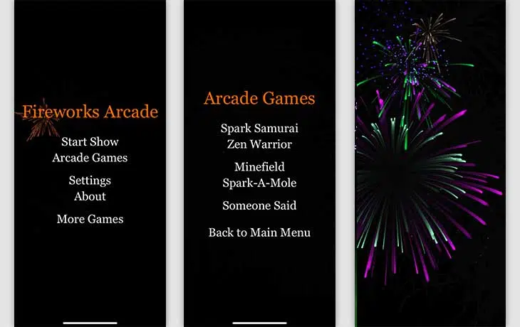 Feuerwerk-Apps: Die 3 besten kostenlosen Silvesterkracher - Fireworks Arcade
