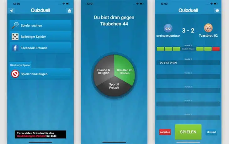 Quizduell: Die 3 besten kostenlosen Quiz-Apps im Test