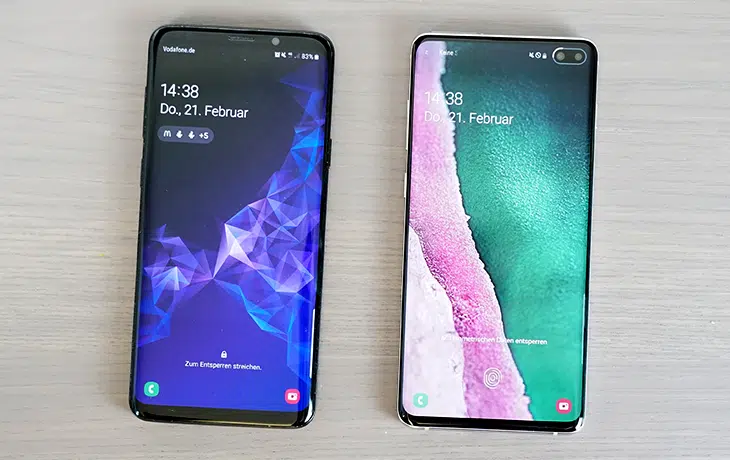 Samsung Galaxy S10 Plus vs. Samsung Galaxy S9 Plus: Infinity-O