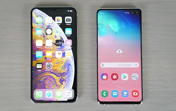 Samsung Galaxy S10 vs. iPhone Xs Max